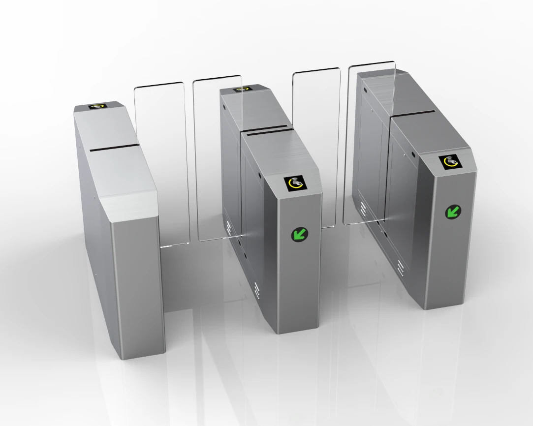 High Quality Auto Access Control Full Heingh Sliding Barrier Turnstile Gate with Personal Security Equipment