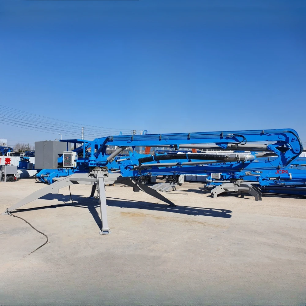 High Quality JIUHE Hydraulic Distributor Concrete Spreader Mobile Concrete Placing Boom with best price
