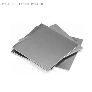 Coated Titanium Plates lab supplies 99.95% crucible with lid 9999 wire low price platinum metal pellets grains