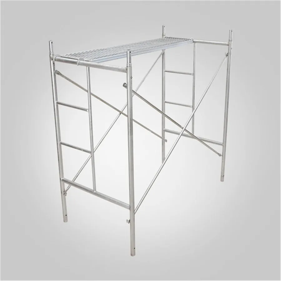 Оцинкованные строительные леса для продажи, строительные леса с h-образной рамой