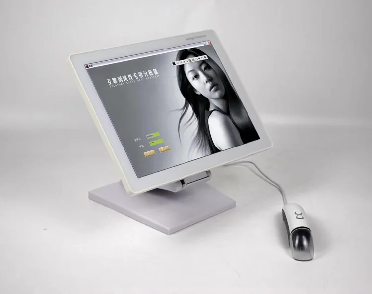 Smart HD Camera Auto Hair Scalp Scanner and Analyzer Dermatoscope