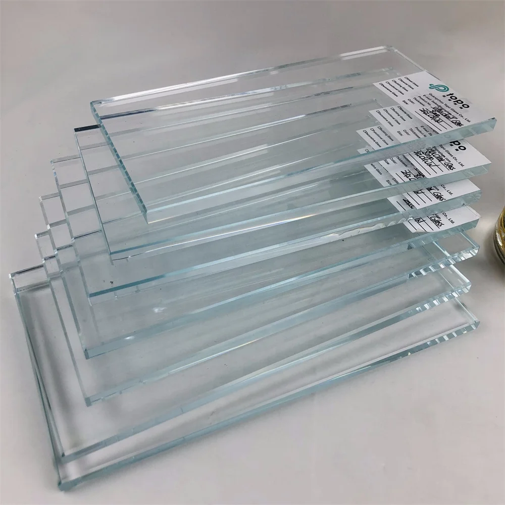 3mm-22mm Building Flat Ultra Clear Low Iron Sheet Glass Manufacturer (PG-TP)