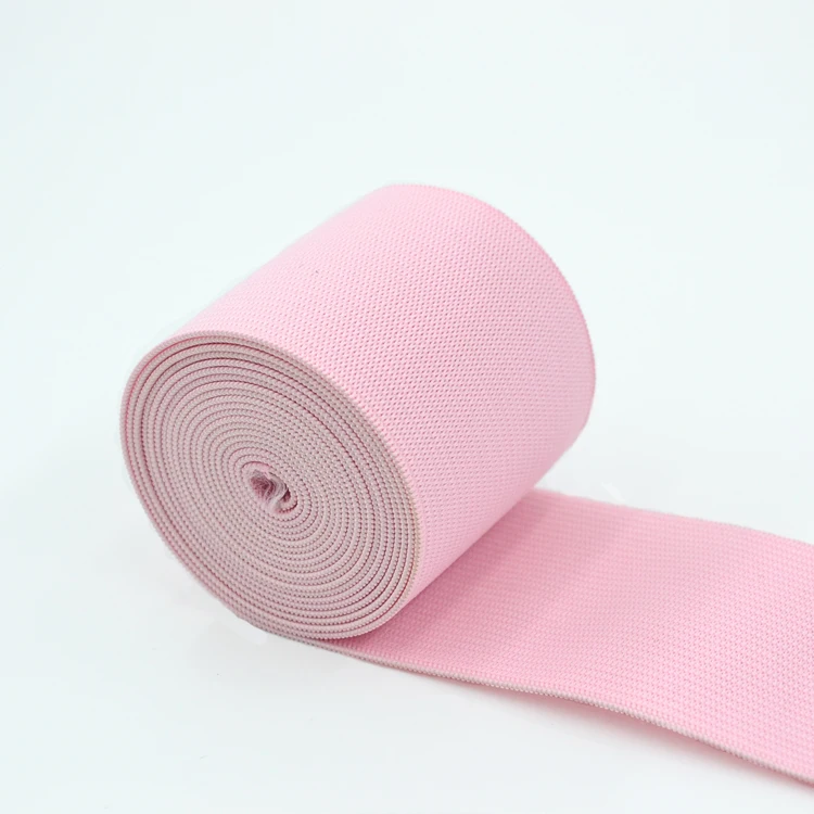 Manufacturer Wholesale Colorful Webbing Sewing Polyester Spandex Elastic Bed Sheet Organizer Band