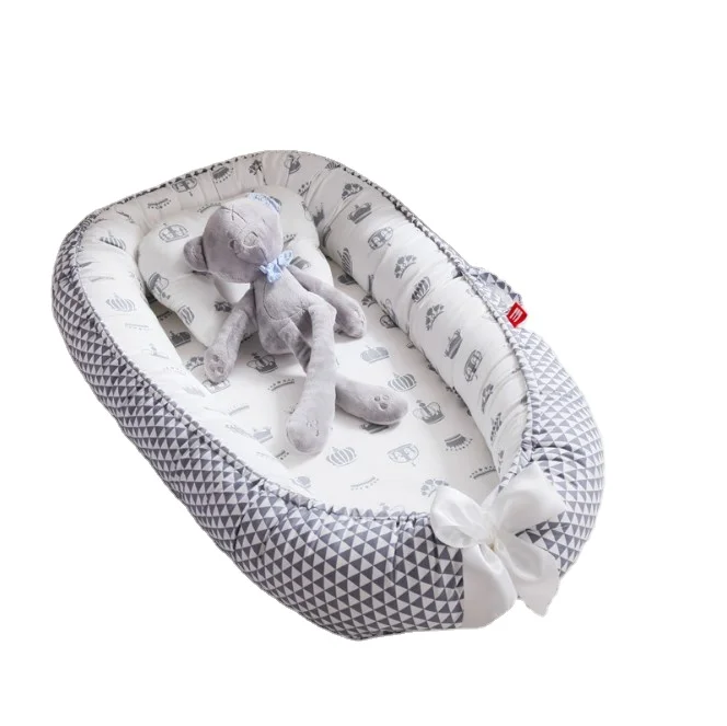 Портативный и дышащий детский шезлонг, люлька для младенцев, кроватка для новорожденных