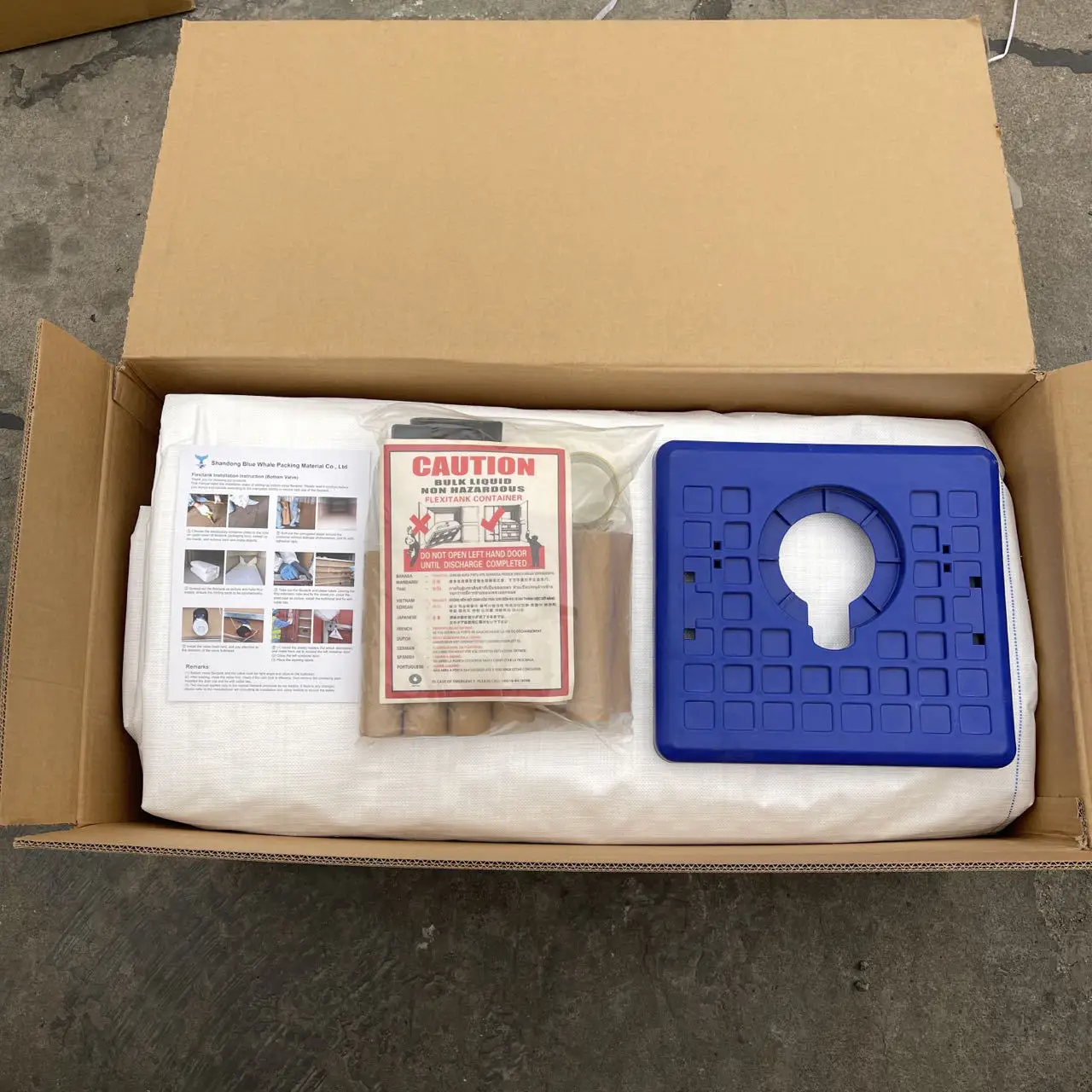 20-Foot Container Food Grade Flexitanks for Liquid Bag Transportation Glycerin Soybean Oil Syrup Red Wine White Oil Logistics