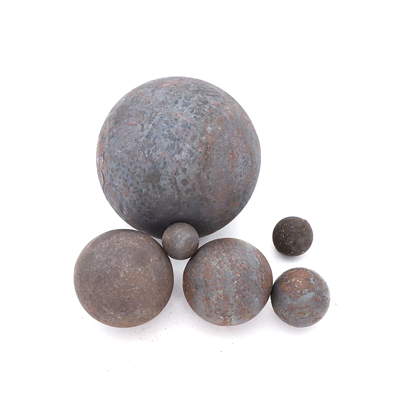 Steel forged ball casting iron ore grinding media ball for ball mill used in mines