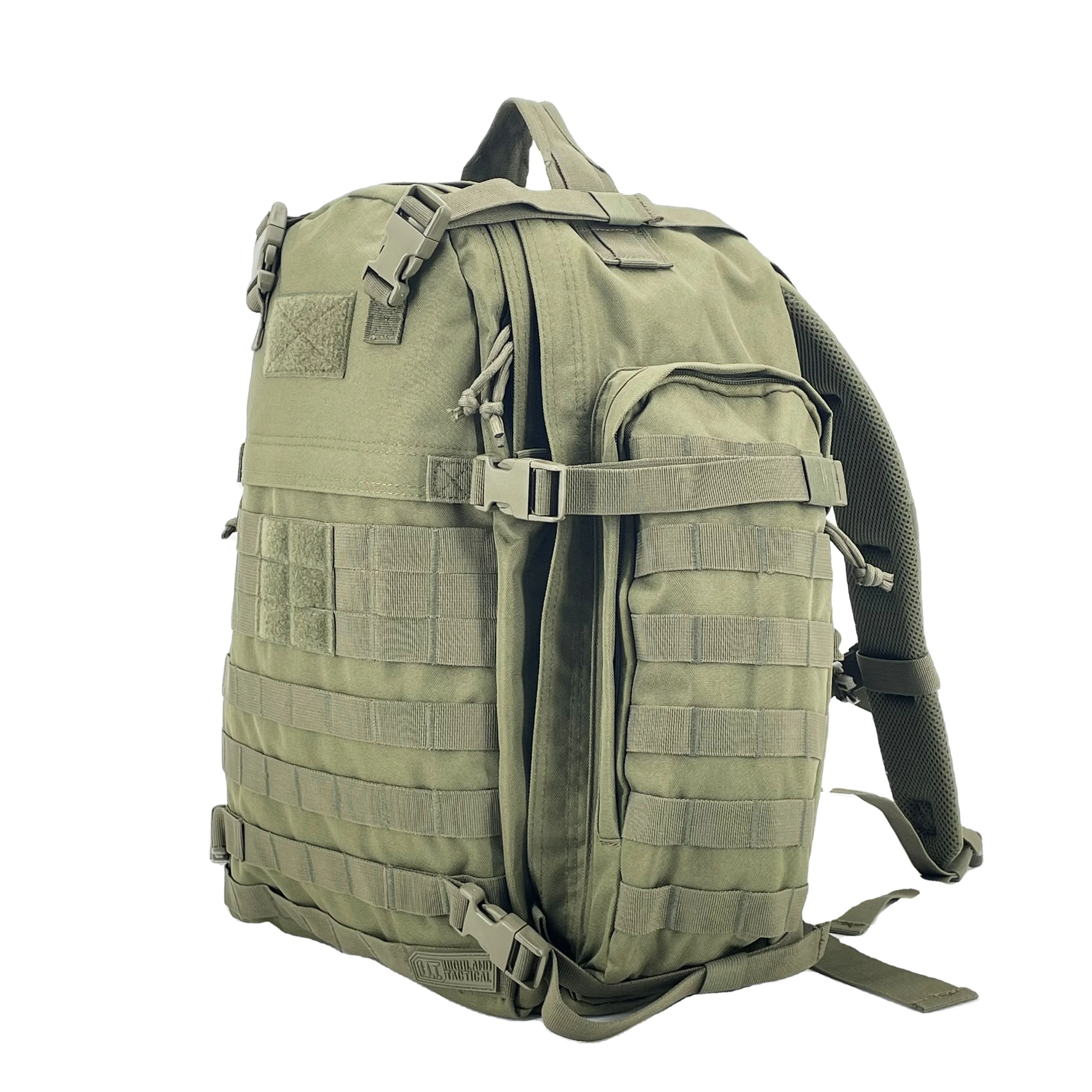 Wholesale Camo Pattern Tactical Backpack Unisex Outdoor Waterproof Camping Backpack with Zipper Closure for Hunting Outing Trips
