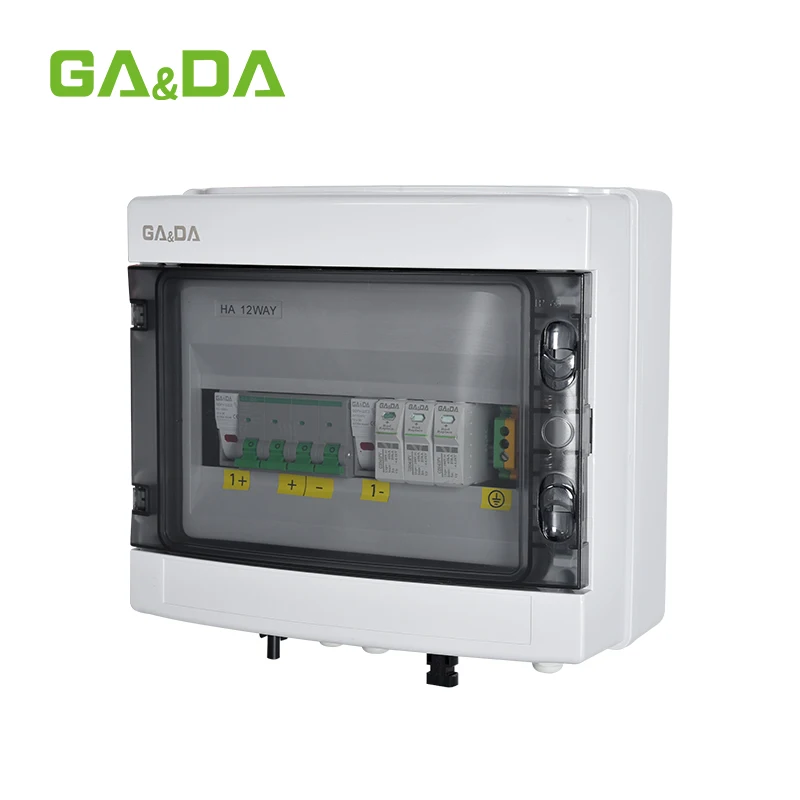 High Quality DC 1000V Electrical solar energy panel pv ac combiner box acjunction boxes