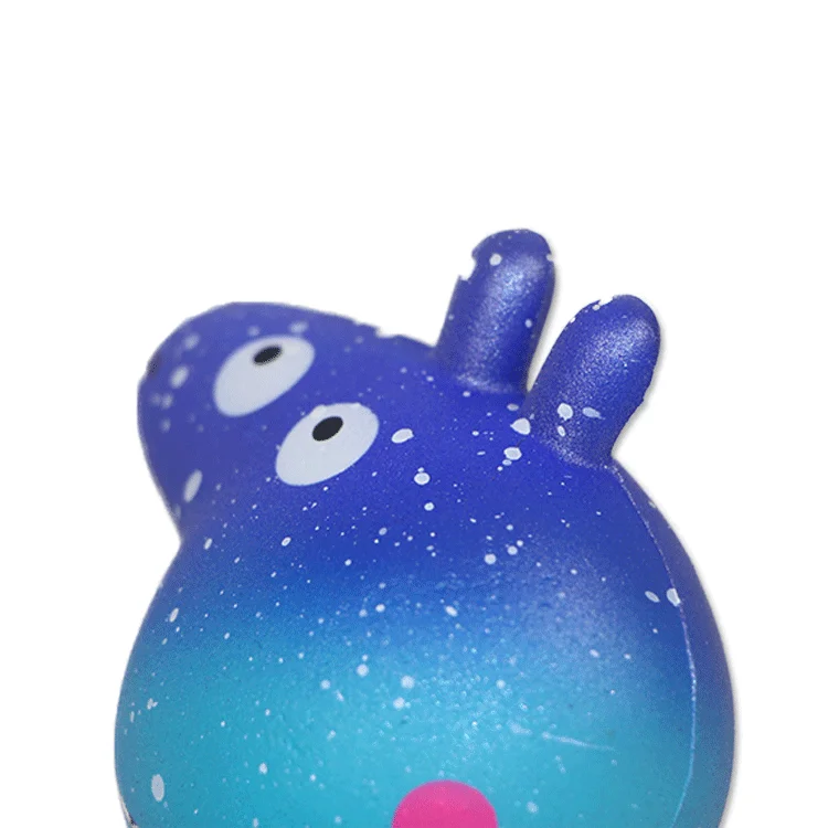 Squishy Soft PU Foam Anti Stress Relief Ball Rabbit Animal Toy Phone Support Promotional Gift