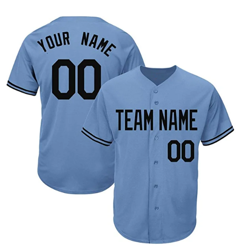 top sale custom logo 100% polyester mesh blank baseball jersey for men