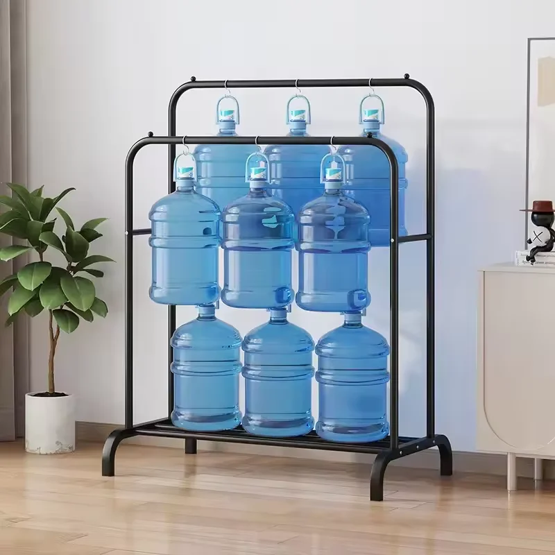 Home Furniture Bedroom New storage Coat Stand Double Rack Space Saving Clothes Hangers