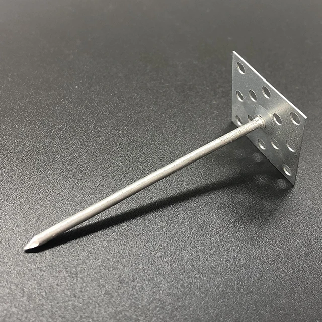 Glass Wool Dry wall Insulation Pin For Polystyrene Walls
