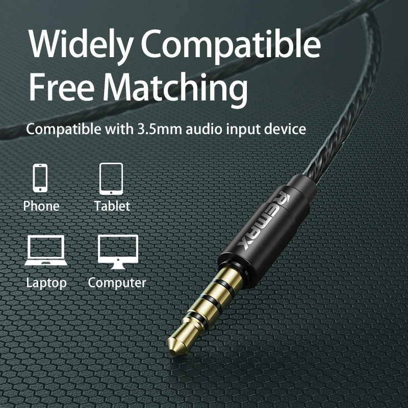  Remax Join Us бесплатный образец RM-598 металлическая Проводная гарнитура с монстрами для музыки и звонков