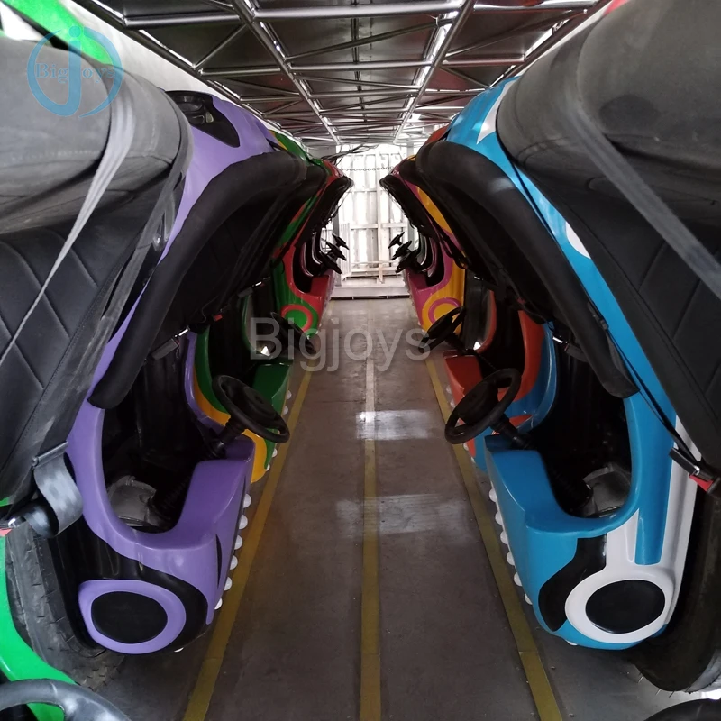 Exciting Portable  Bumper Car With Trailer Children Adult Attraction Amusement Park Rides for Sale