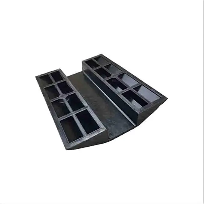 Rubber Ramp Portable Wheelchair Uphill Pad Heavy Duty Door Threshold for Bridge Road Along The Slope Threshold Slope Step Road