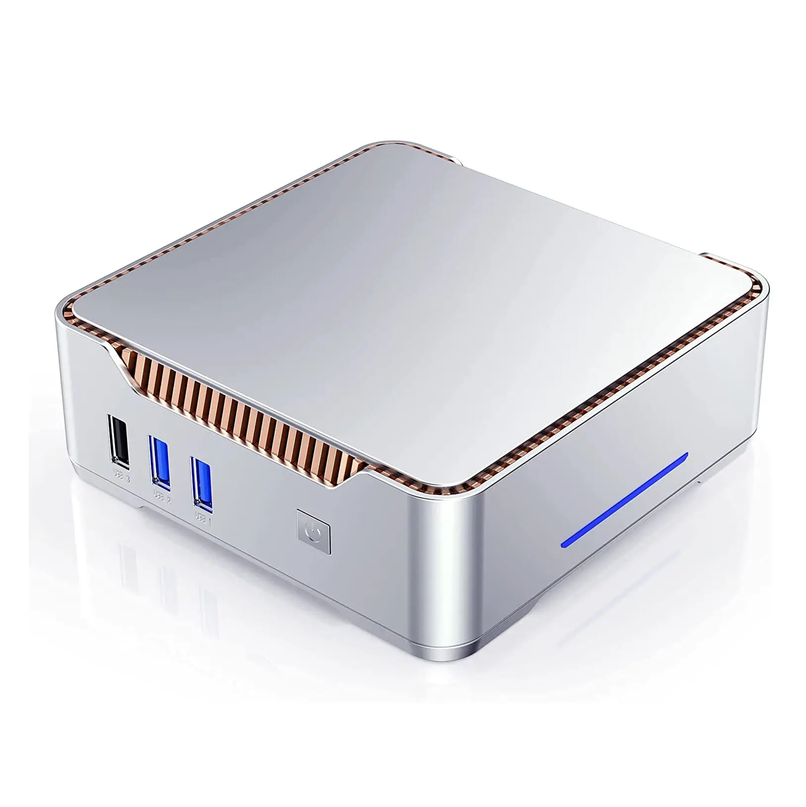 2025 New Business 12th Gen N95 Mini PC Computer Triple Display 16GB RAM M.2 SSD 512GB Desktop Linux Win 11 Mini PC