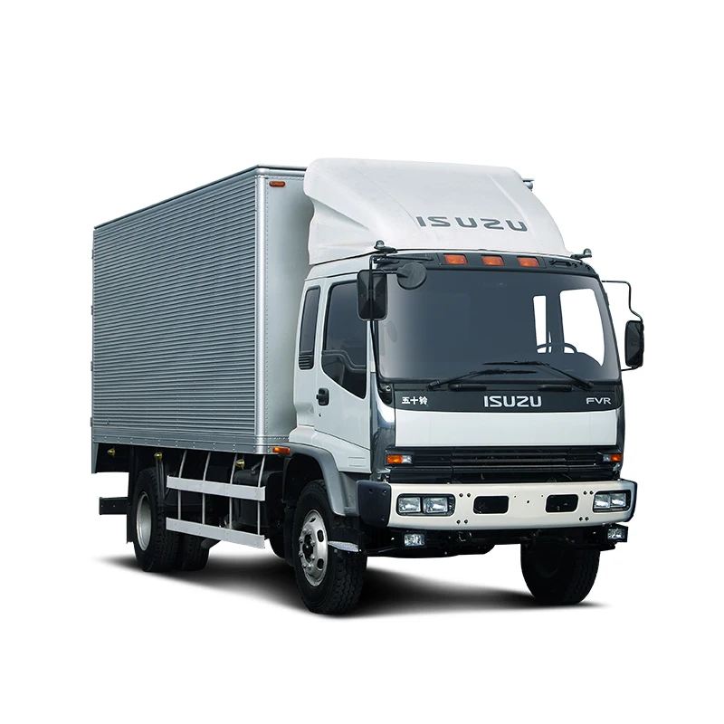 New Brand ISUZU 4X2 4x4189HP Used Cargo Truck Diesel Engine Van High Quality FVR Lorry Truck for Sale