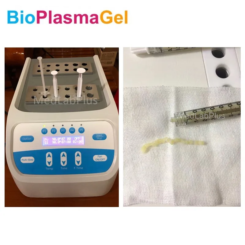 2023 Beauty products AP09 Heating Cooling Prp Plasma Gel Machine Ppp Bio Filler Maker Bio Filler Plasma Gel