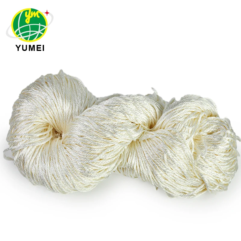 factory price 100% dyed viscose rayon filament yarn multi stripe yarn for luxurious hand tufted carpet