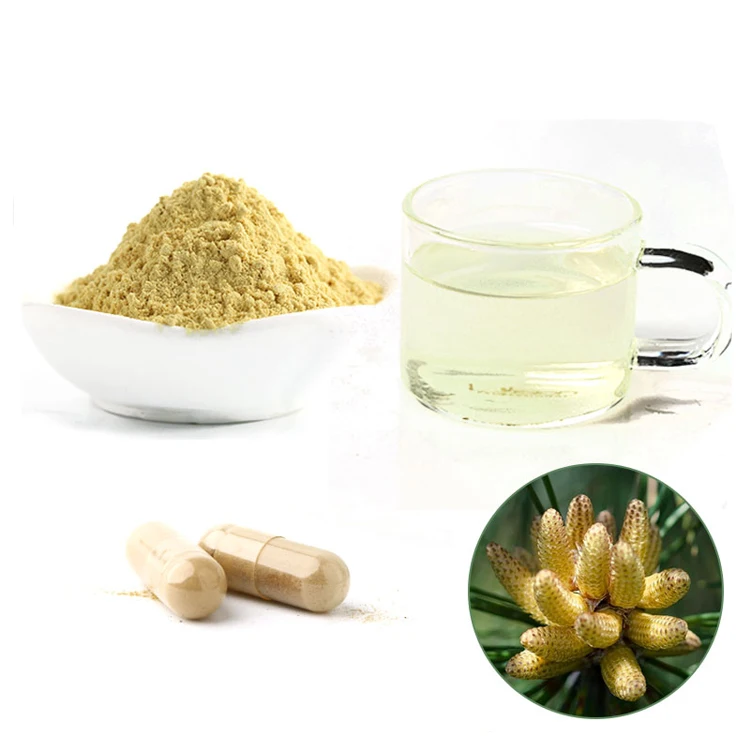 100% Nature Plant extract Cell Broken Pine Pollen Powder Pine Pollen Extract