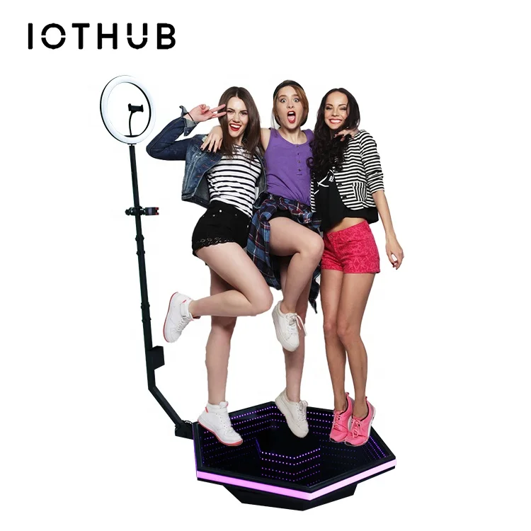 80 100 115 cm Party Slow Rotating Spinning Camera Props Camera Photo Booth 360 With Manual