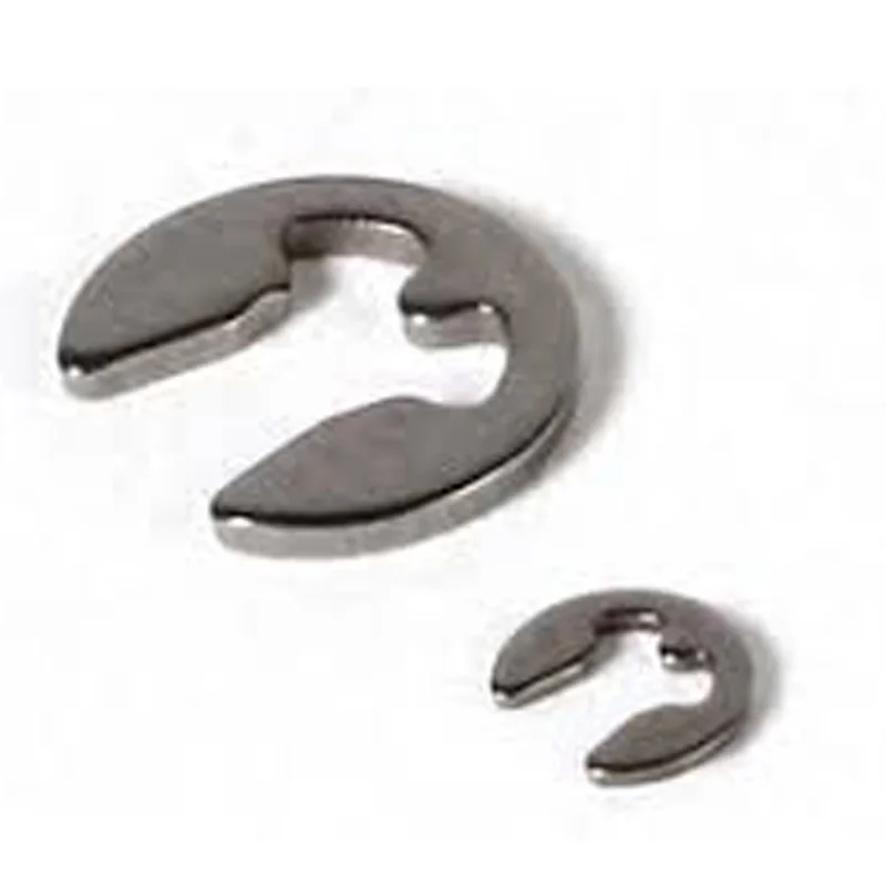 E shape clip washer for shaft stainless steel e-clip lock e clip washer