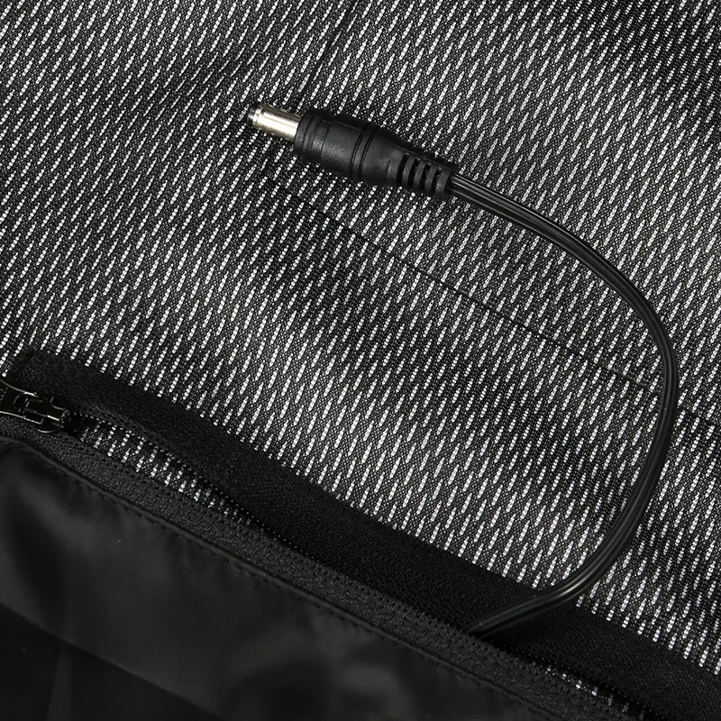 
Custom High Quality Waterproof Breathable Heating Thermal Jacket Battery Heated Winter Coats 