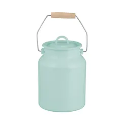 Zhili 518D Enamel Milk Pail White Enamel Bucket Enamel Milk Bucket