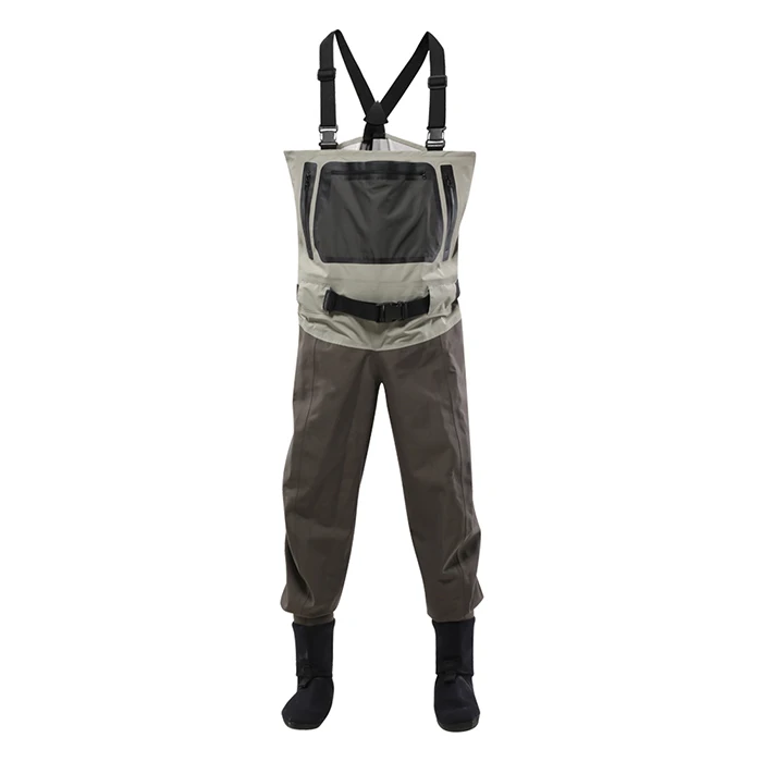 High Chest Wader Fly Fishing 100% Waterproof 3-layer Breathable And Waterproof Fabric Fishing Wader