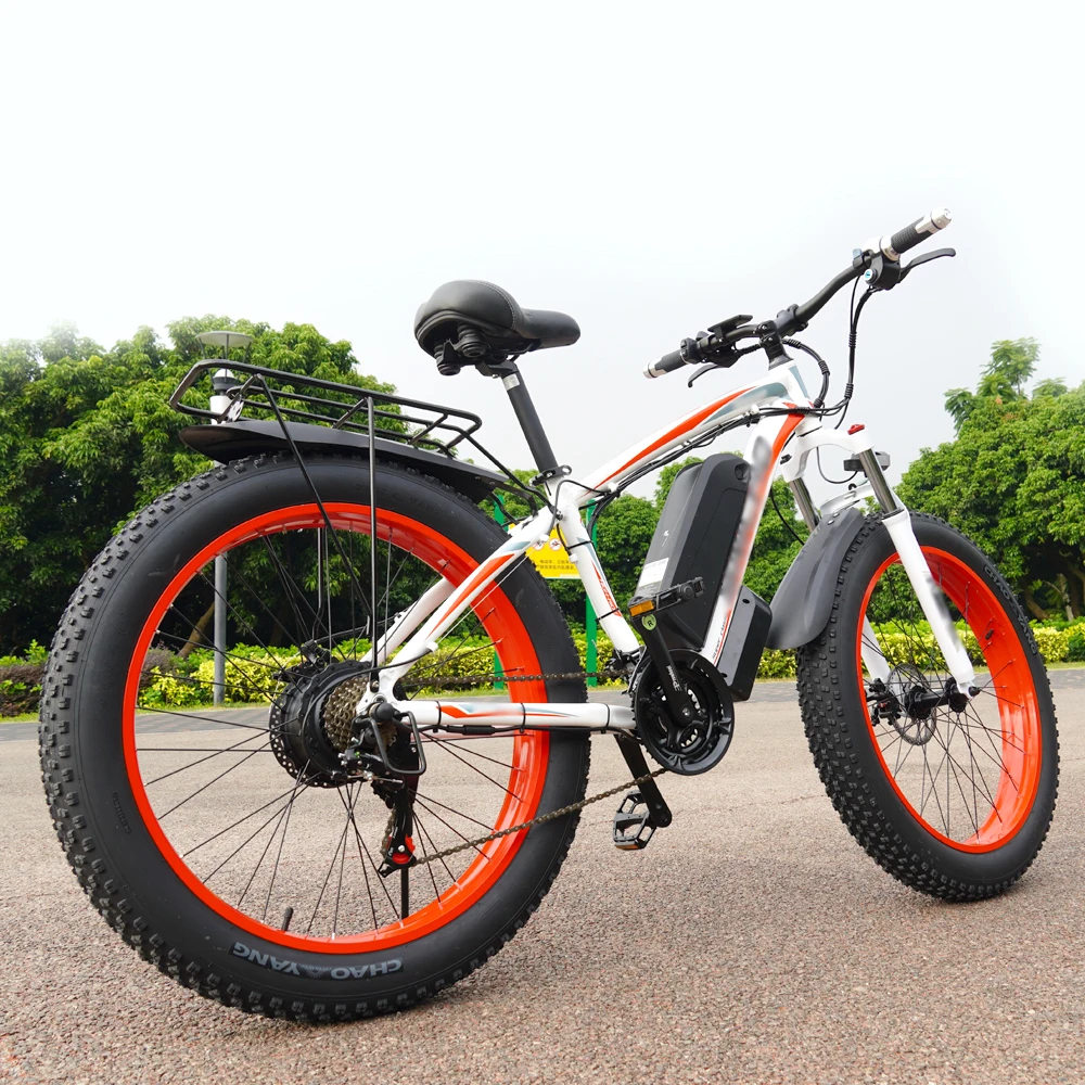 Алукард 350W 500W 1000w электрический горный велосипед 26 дюймов с толстыми покрышками бездорожье оптовая продажа складной