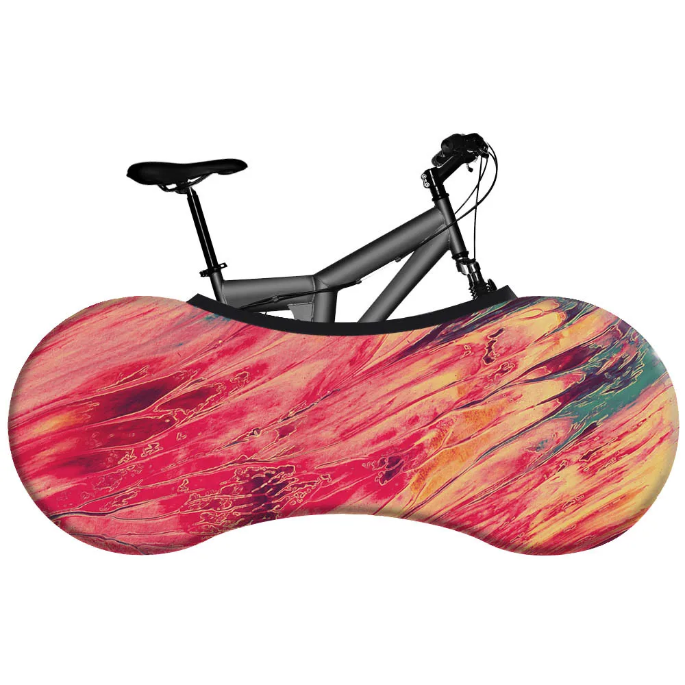 Dustproof  Bike Indoor Storage Bag Scratch-Proof Protect Road Triathlon Bike Storage Custom Bicycle Wheel Cover