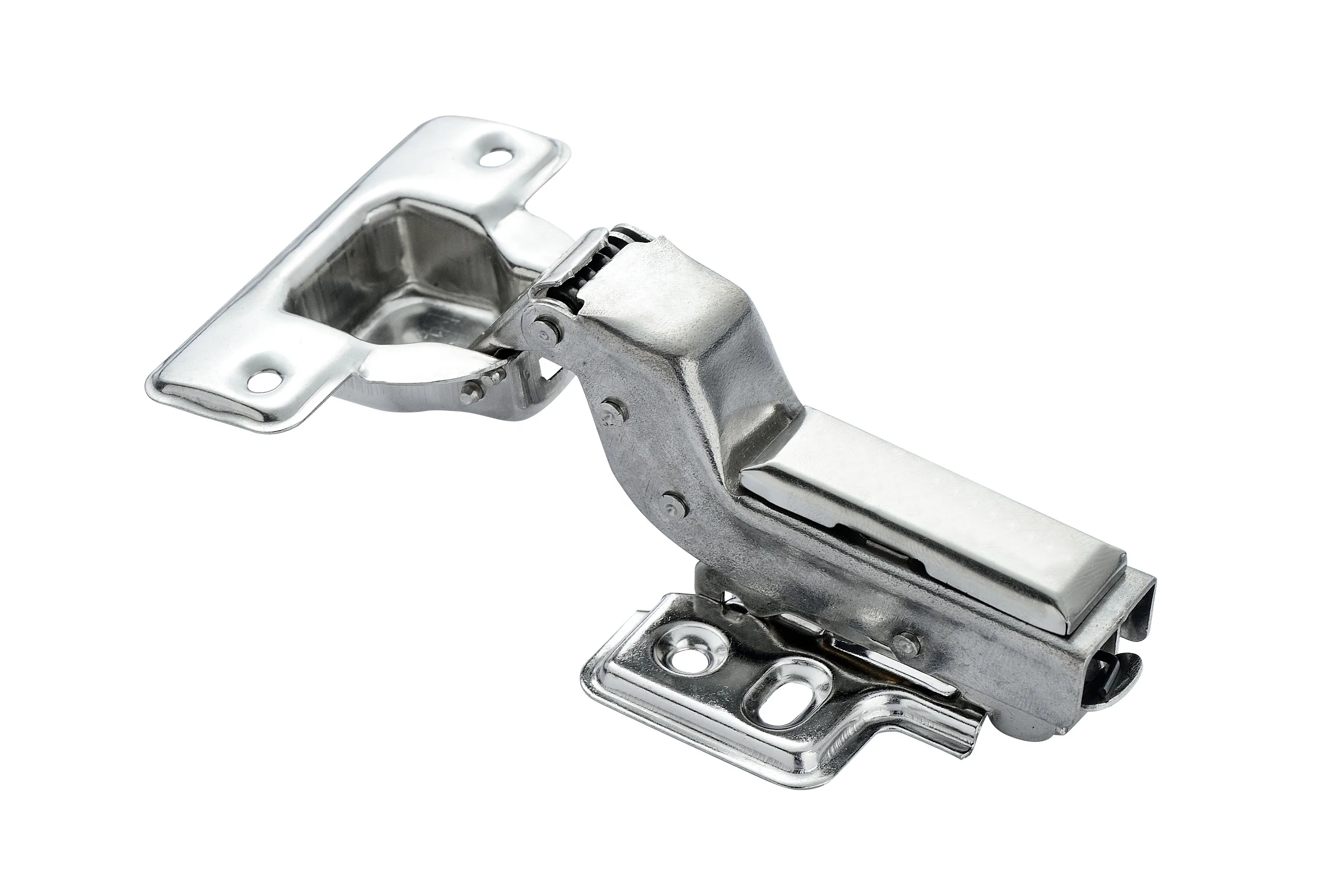 WEIZHIXING Stainless Steel 201 304 Middle Bend Pipe Hinge Hydraulic Cupboard Cabinet Hinge Door Concealed Bending Hinge