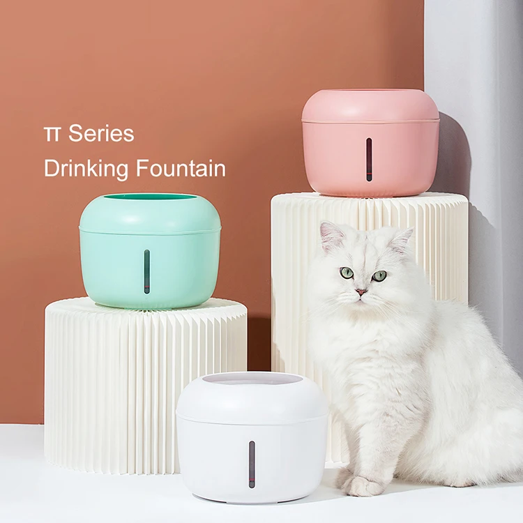 
Hot Selling High Quality Dog Water Fountain with Replacement Filter Automatic Smart Pet Feeder Pet Water Bowl 