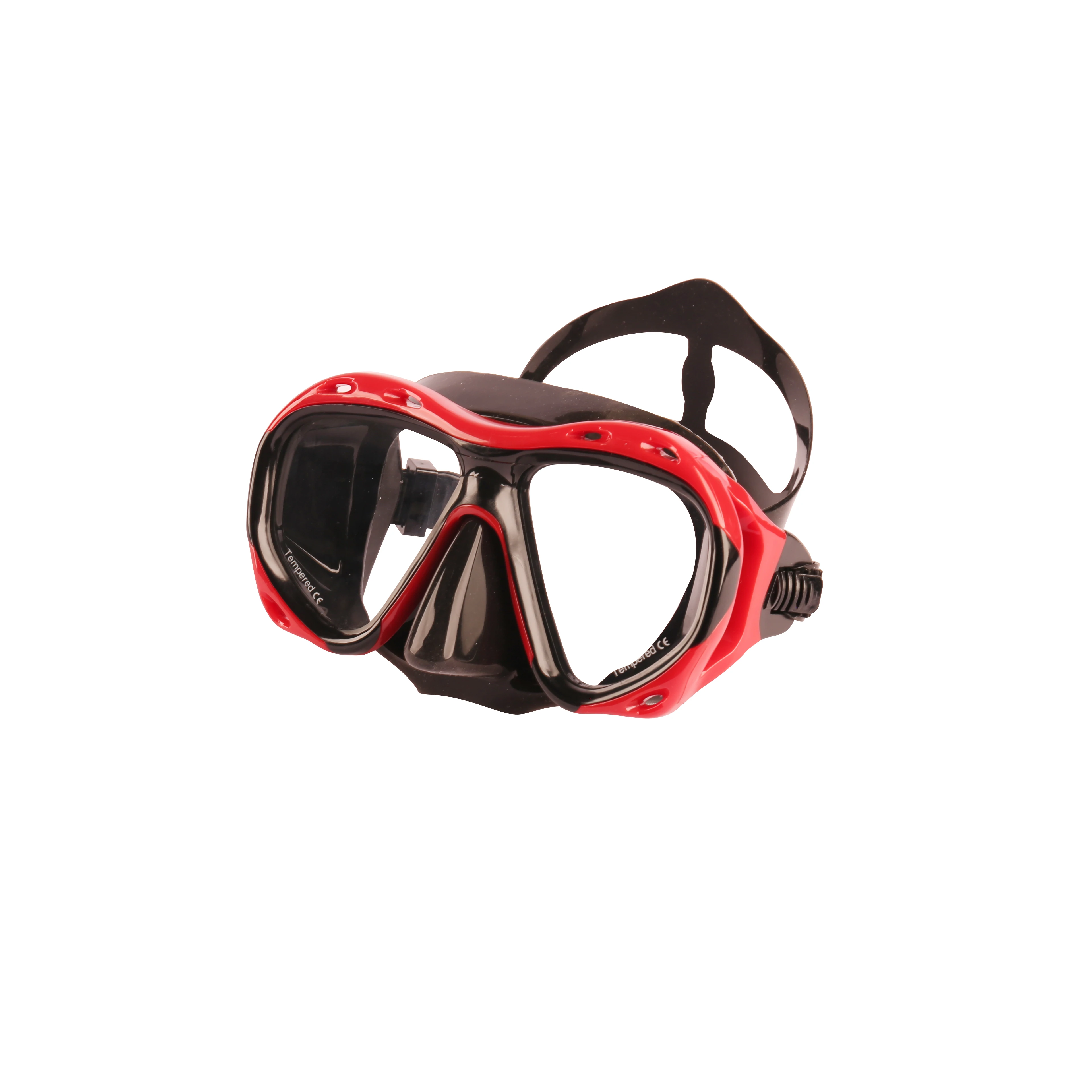 Underwater Sport Custom Logo Adult Silicone Tempered Glass Diving Mask