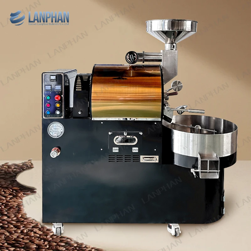 Industrial Commercial 200V 3KG 6KG 10KG Coffee Roasting Machine Price In Vietnam