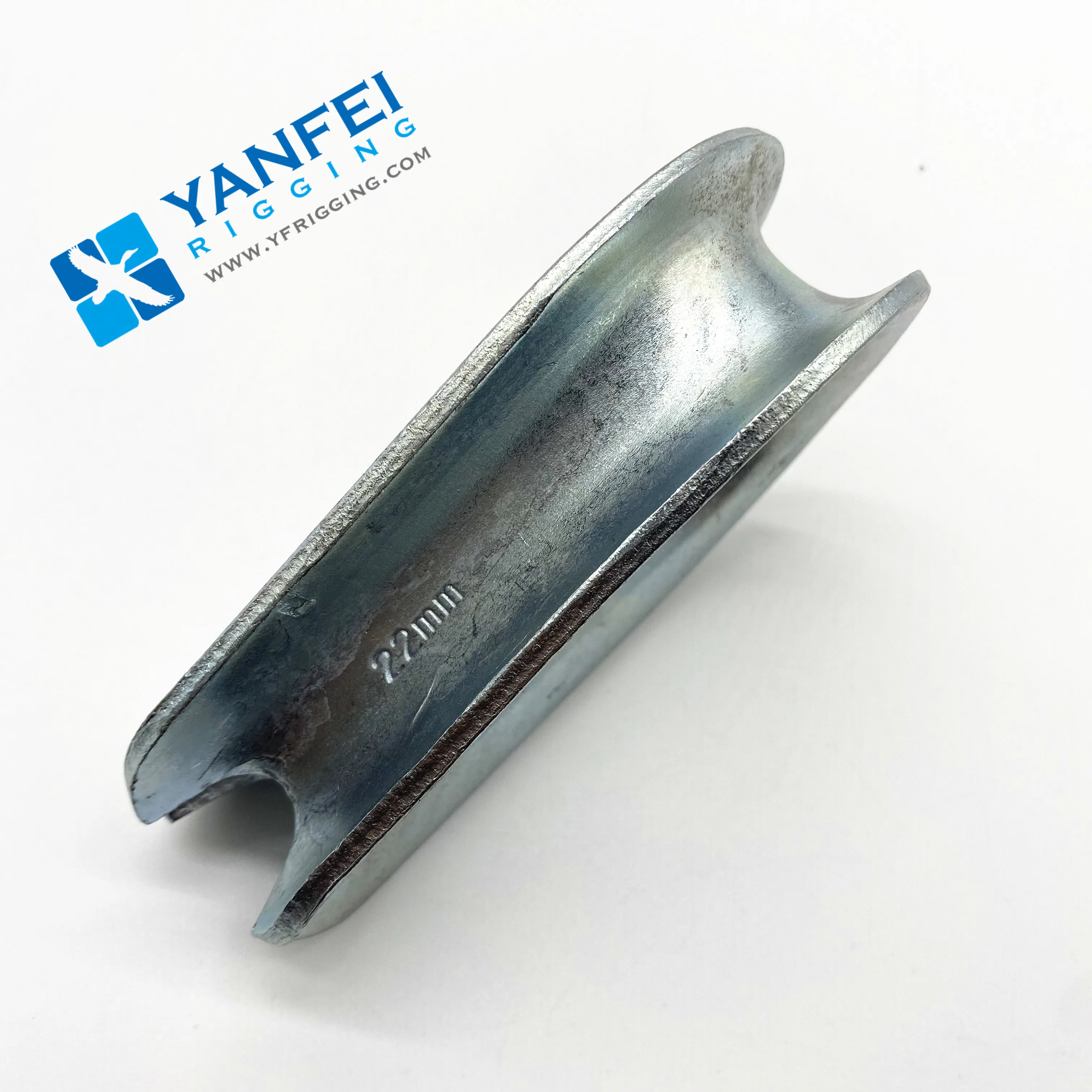 Fasteners Standard DIN6899 Steel Wire Rope Thimble, Cable Eyelet Thimble, Sailboat Hardware Wire Rope Fittings