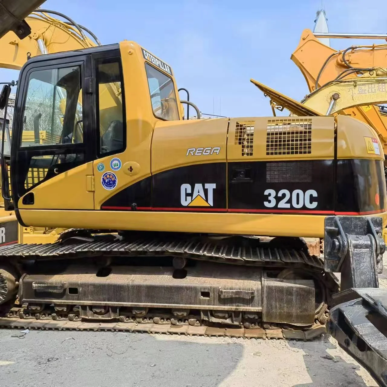 20 тонн используется cat 320c Гусеничный мини-экскаватор тяжелого оборудования 320 c фаст-фуд машина cat320c