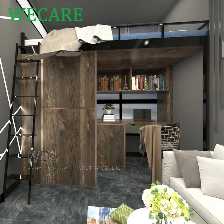 20ft portable house steel frame foldable container home