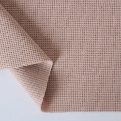 9271# 65%polyester 35%cotton miniature waffle for sweaters coats