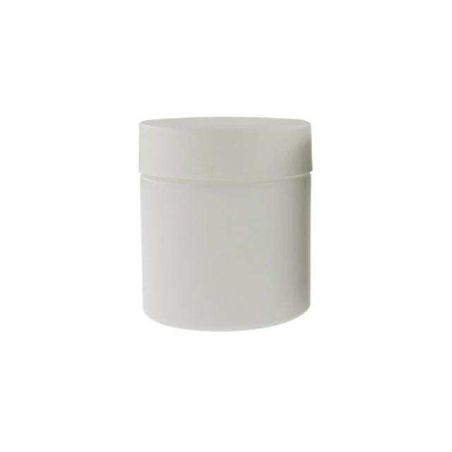  Clear White Black Blue Custom Color Straight Sided childproof Glass Jar 3oz for Hemp Flowers and CBD Infused