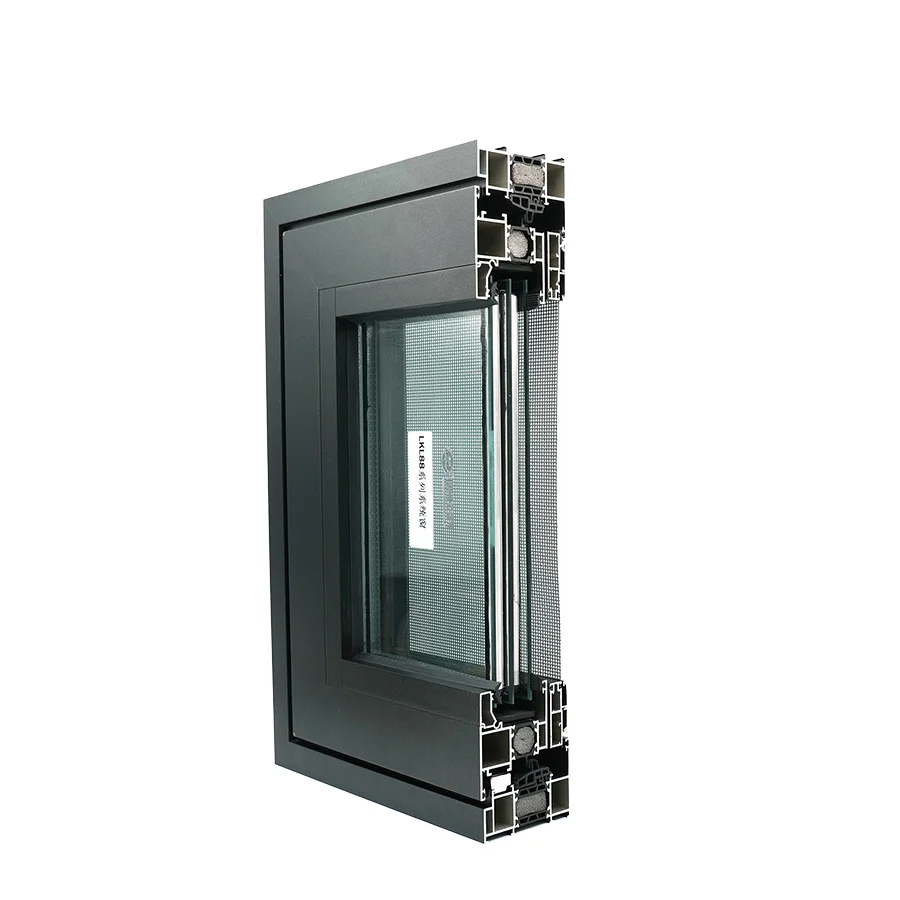 6061 6063 Aluminum Window Door Profile 6000 Series Aluminium Alloy Extrusion Sliding Casement Windows Frame