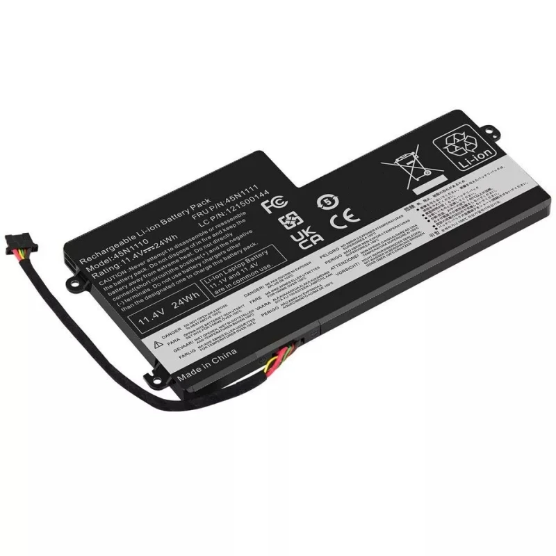 11.4V/24Wh 45N1110 Laptop Spare Parts Battery For Lenovo ThinkPad T440S T440 T450 T450s Series Lithium Battery New 45N1111