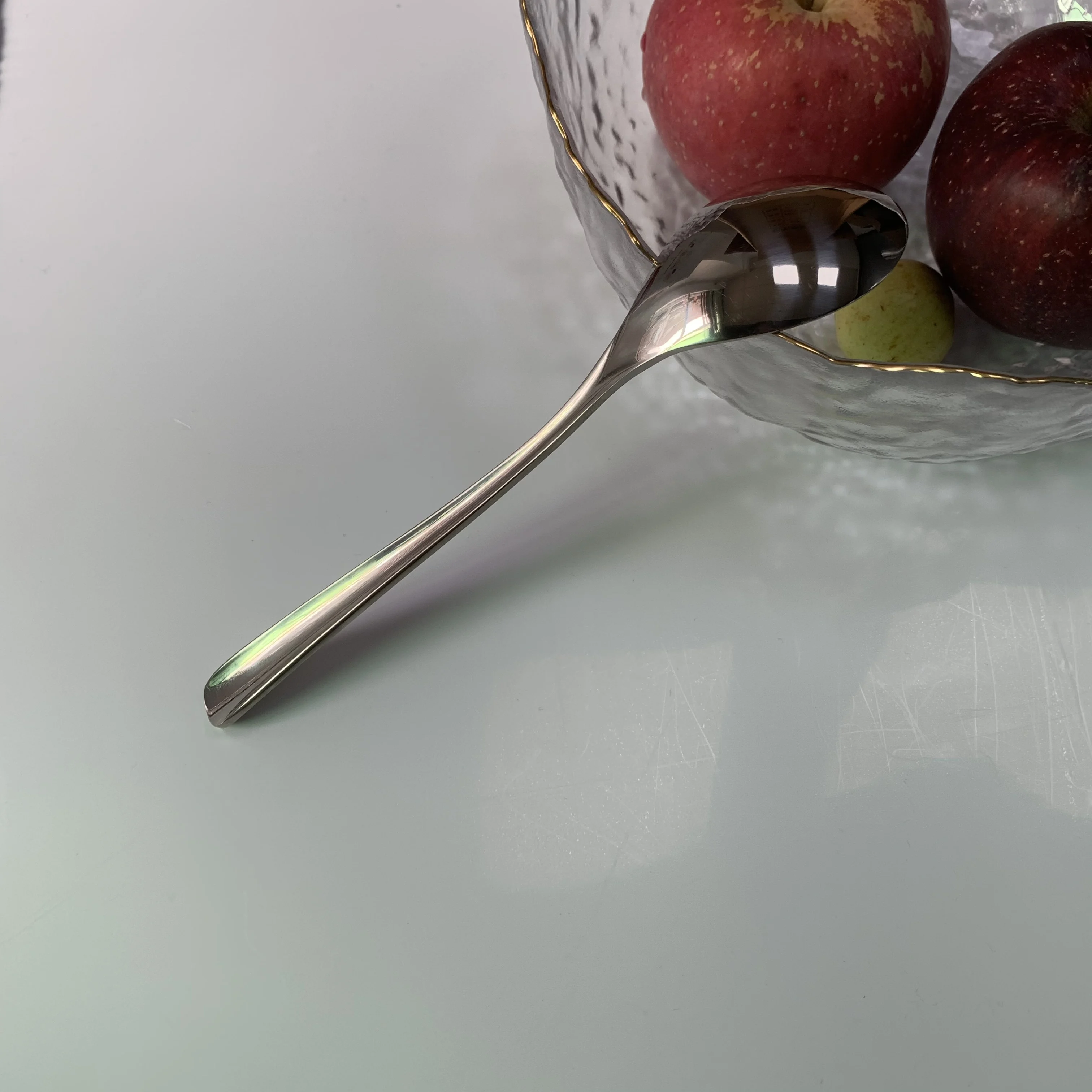 Титановая длинная ручка 8 7 дюймов суп Кемпинг Spork Экологичная кофейная