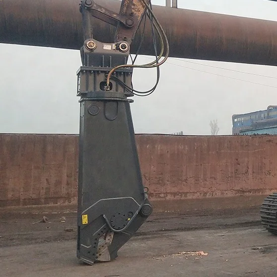 Excavator parts attachment hydraulic shear for excavators scrap metal shear demolition shear