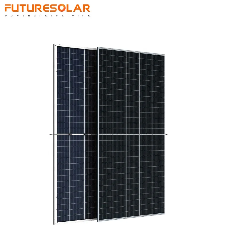 Двойное стекло PERC mono 420 Вт 430 440450 500 BIPV прозрачная двухсторонняя солнечная