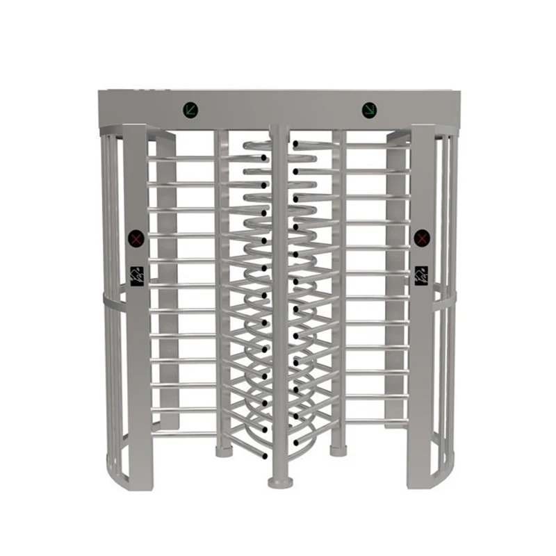 High Quality Full Height Flap Barrier Turnstile EMV & QR Code Card Reader Stadium Access Control System with Ticket Management