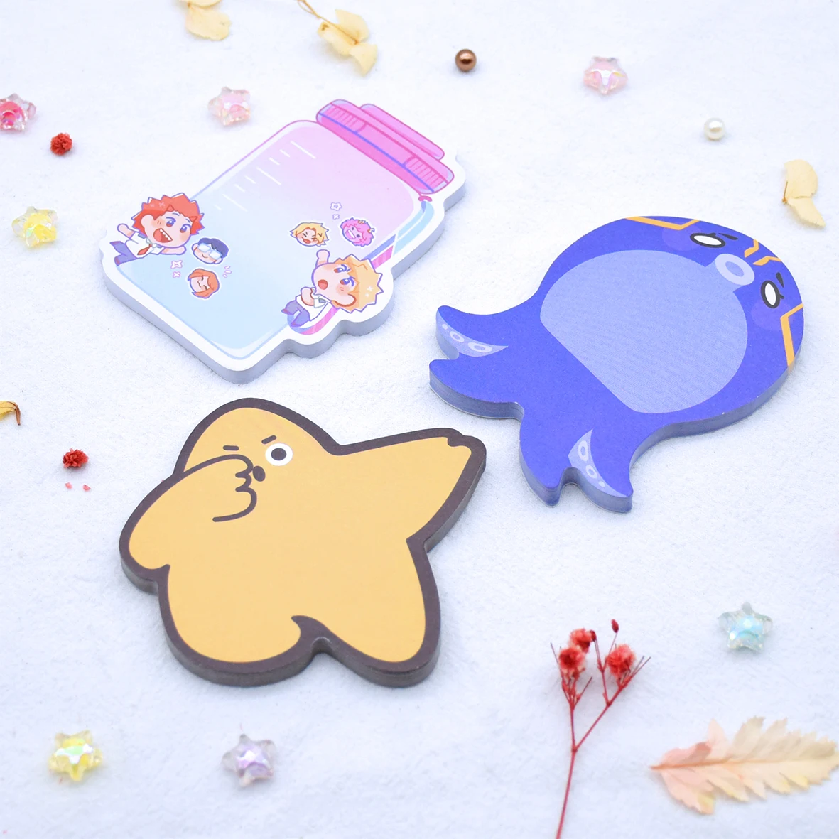 Memo pad Sticky note die cut cute  Logo Strong Letter   Large Low Price Foil Washi Tape