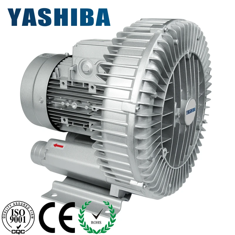 Воздуходувка YASHIBA промышленный вентилятор для аквакультуры 4HP 3KW380v с боковым