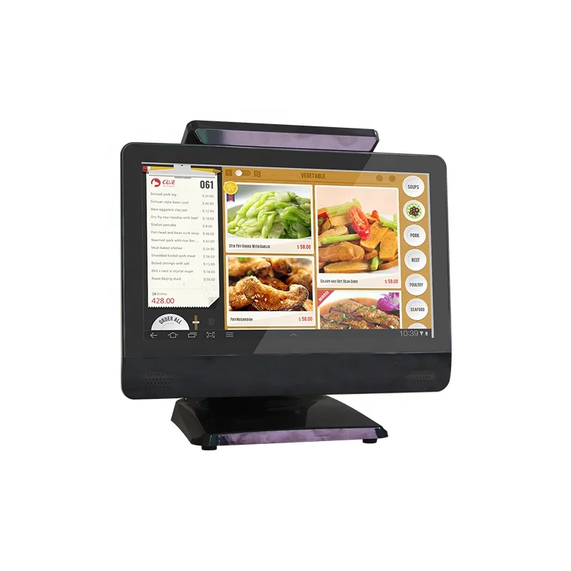 15.6inch Single Capacitive Touch Screen POS System All in one POS system