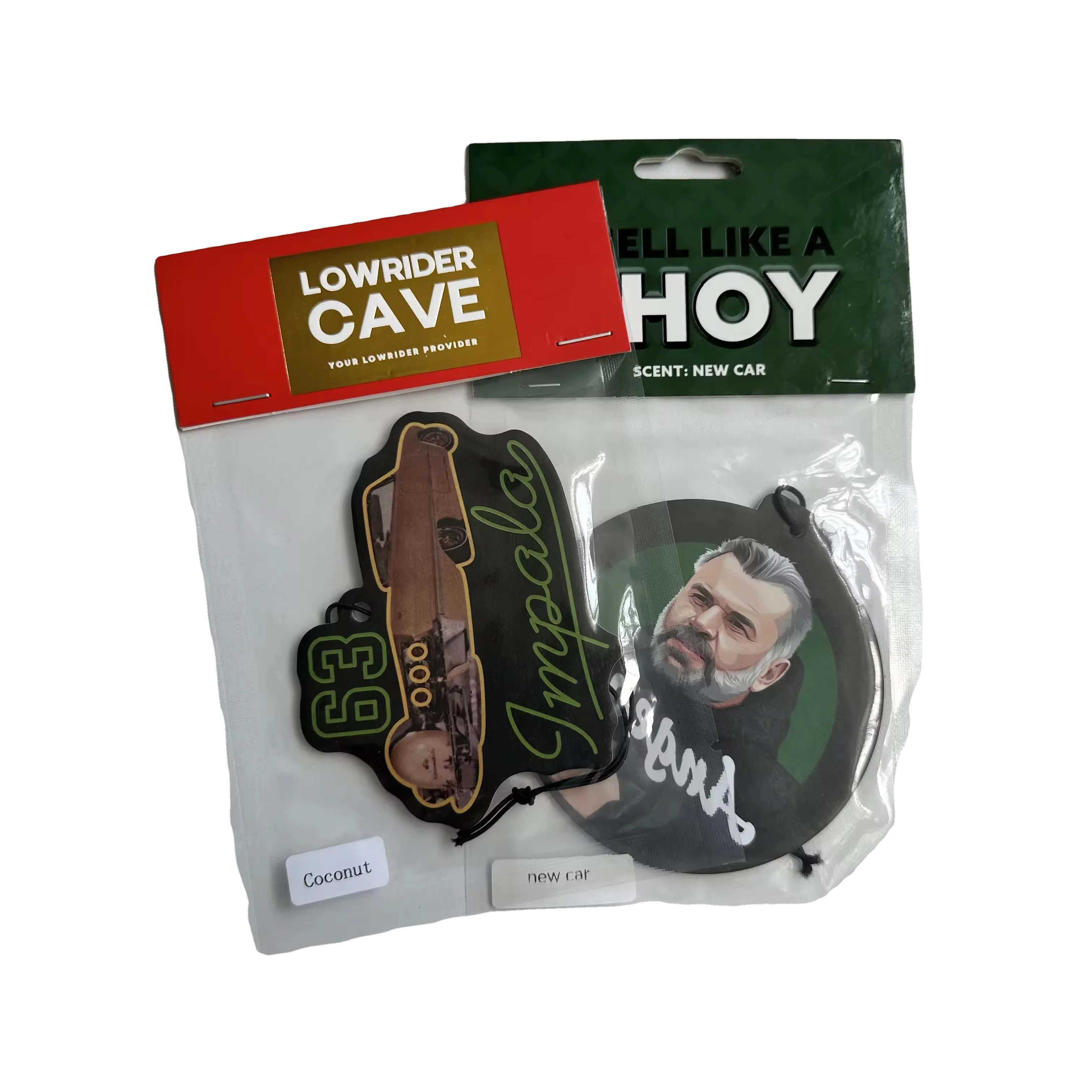 Wholesale custom anime design paper car air freshener different smells home air freshener car with logo